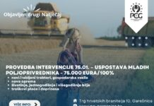Objavljen drugi Natječaj za provedbu intervencije 75.01. – Uspostava mladih poljoprivrednika