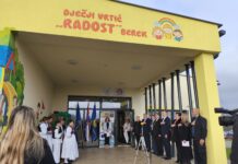 Prvi radni dan vrtića Radost u Bereku