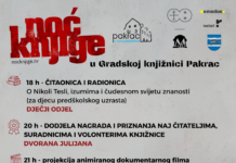 Noć knjige u Pakracu prvi put u Spahijskom podrumu