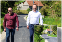 Županija nastavlja ulaganja u ceste: obnovljena dionica u Kašljevcu, slijede novi projekti