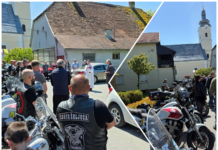 Blagoslov motora u Garešnici, moto skup u Hercegovcu