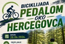 Pedalom oko Hercegovca: osma biciklijada održava se u nedjelju