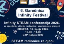 Garešnica domaćin Infinity Festivala: Dva dana znanosti, tehnologije i kreativnosti za sve generacije
