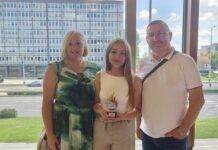 Jana Međimorec, učenica OŠ Trnovitički Popovac, osvojila nagradu na natječaju Hrvatske vatrogasne zajednice