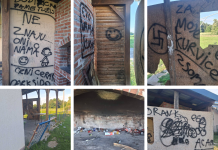 Vandalizam u Bereku: Grafitima išarani prostori NK Tomislav